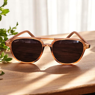 Briggs in Clear Sunglasses