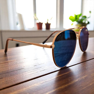 Ace in Blue Sunglasses