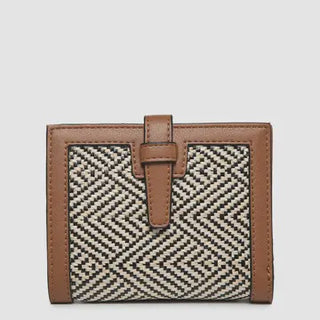Bessie Canvas Wallet - Arrowhead-Black