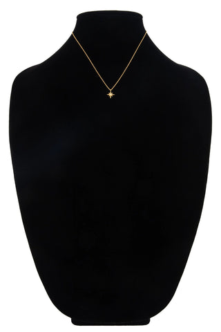 18k Gold Plated Starburst Necklace