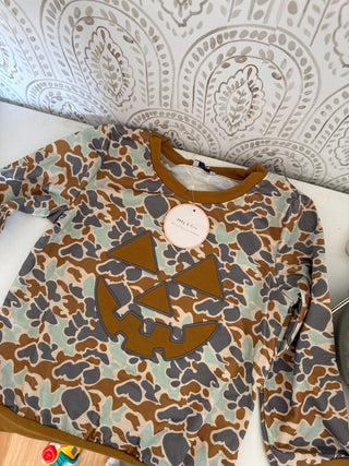 Camo Pumpkin Longsleeve