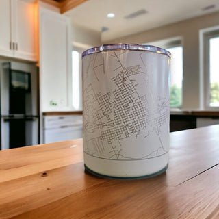 Alpine Texas Street Map Insulated Cup