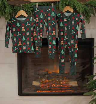 Bear-Y Christmas Two Piece Bamboo Pajamas