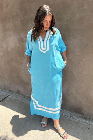 Skies the Limit Midi Dress