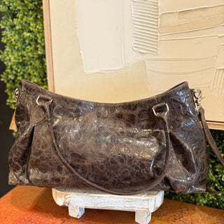 Juan Antonio Axis Brown Handbag