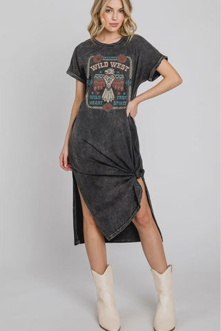 Wild West Dreamer Mineral Graphic Dress