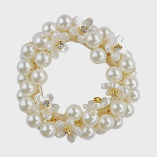 Pearl Hair Coil Tie
