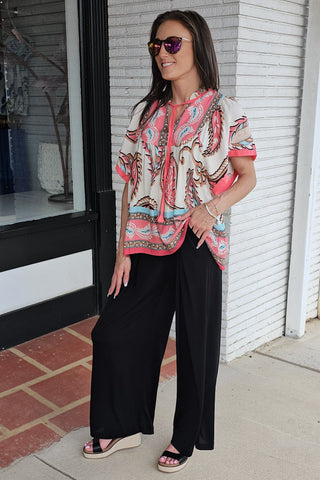 Pulling Rank Pleated Pants