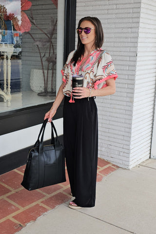 Pulling Rank Pleated Pants