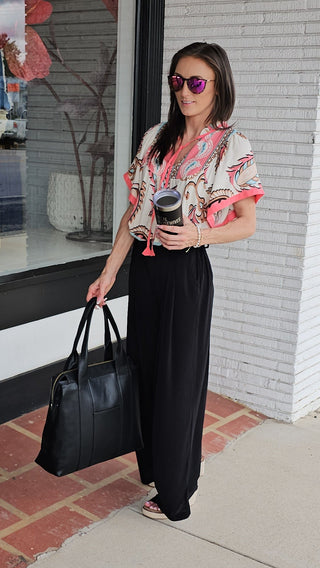 Pulling Rank Pleated Pants