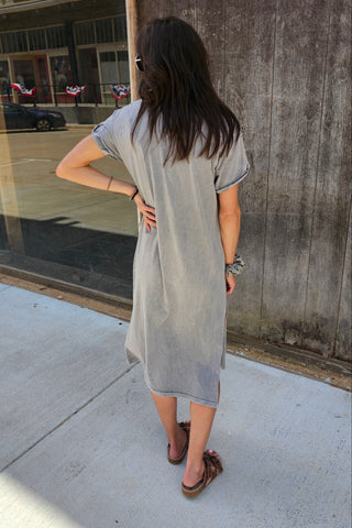 Aztec Roam Mineral Graphic Dress