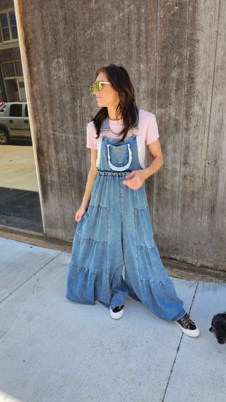 Boho & Lace Overalls