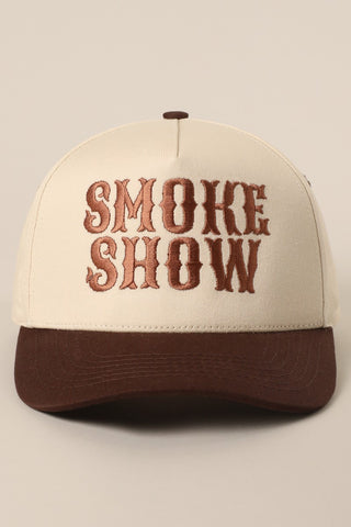 Smoke Show Trucker Hat - Brown