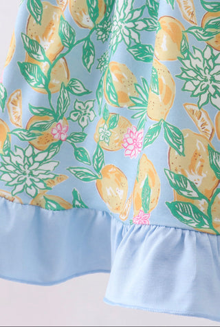 Lemon Drop Smocked Dress