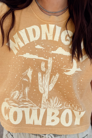 Midnight Cowboy Boxy Muscle Tee