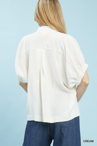 Frannie Oversized Top
