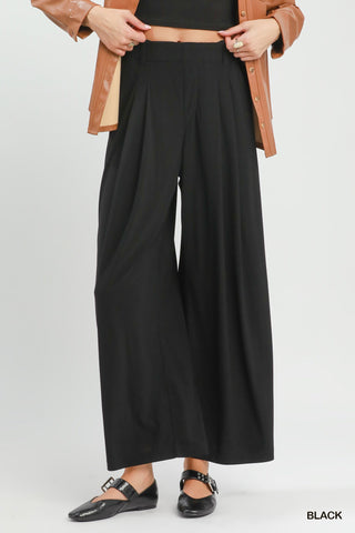 Pulling Rank Pleated Pants