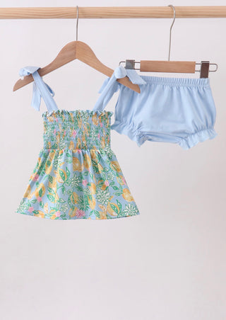 Lemon Drop Bloomer Set