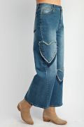 Heart Patch Jeans