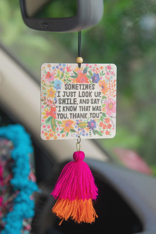 Air Freshener – “Sometimes” (Strawberry Scent)