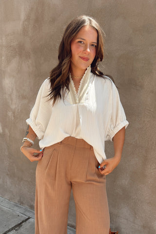 Frannie Oversized Top