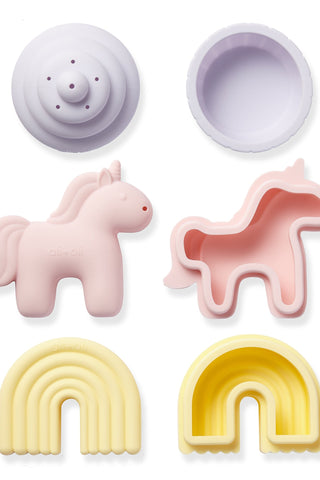 Mold Free Bath Toy Set - Unicorn