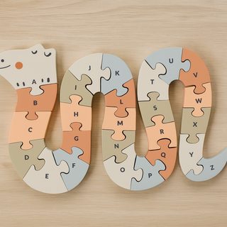 Alphabet Snake Chunky Puzzle