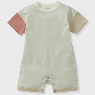 Color Block Baby Romper