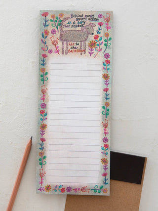 Magnetic Notepad - Behind Every Strong Woman