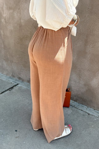 Wall Street Wide Leg Trousers