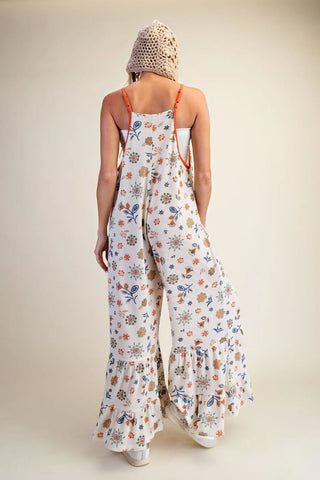Summer Daze Waffle Knit Jumpsuit