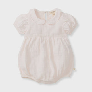 Collared Muslin Bubble Romper