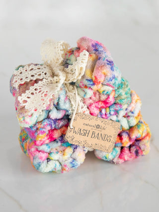 Wash Band Set  - Pink Watercolor Patchwork