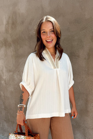 Frannie Oversized Top