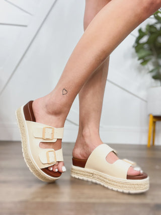 Kelly-C Slide Sandal - Linen