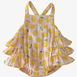 Little Lemon Bubble Romper