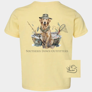 Dog in a Boat Toddler Tee