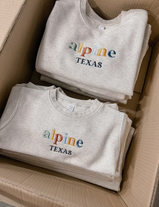 Embroidered Alpine Sweatshirt