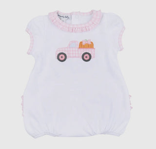 Pumpkin Applique Bubble