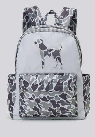 Hunting Dog Appliqué Kids Backpack