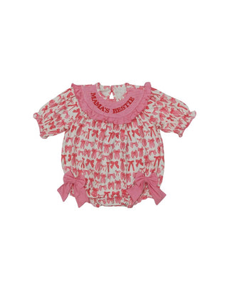 Mama's Bestie Smocked Bubble