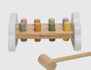 Wooden Hammer Bench Toy