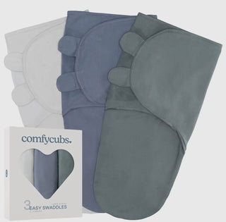 Easy Swaddle Blankets - Pack of 3