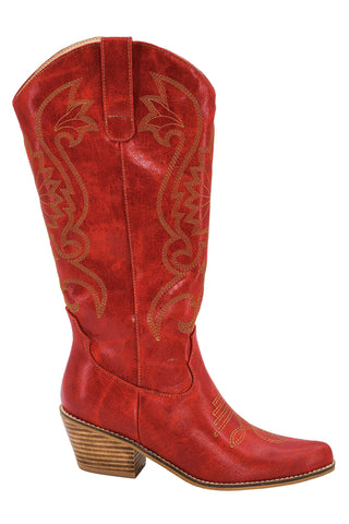 Just in Case Boots - Red