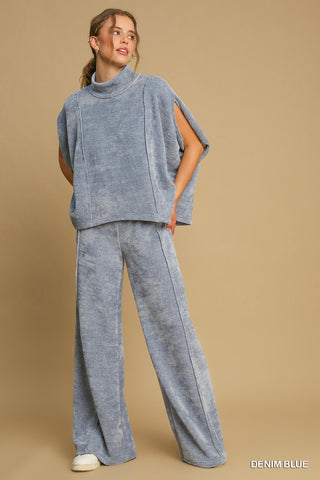 Ribbed Chenille Pants