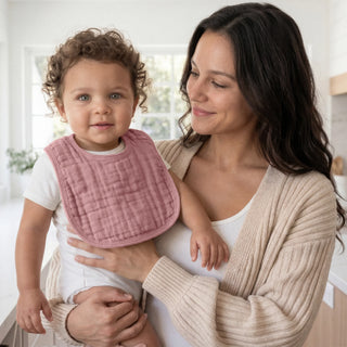 Muslin Cotton Adjustable Bibs