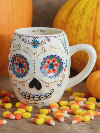 Folk Art Coffee Mug - Coco the Sugar Skull