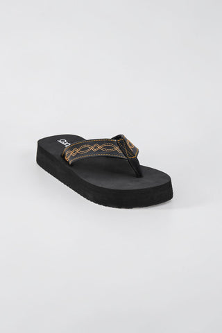 Overboard Flip Flops - Black