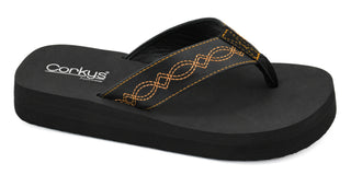 Overboard Flip Flops - Black