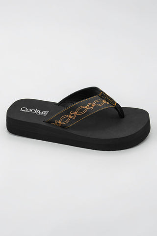 Overboard Flip Flops - Black